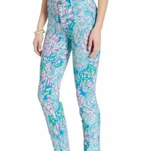 Pantalon Corduroy Lilly Pulitzer Fille - Taille 10 - Marron Imprimé Animal - Occasion
